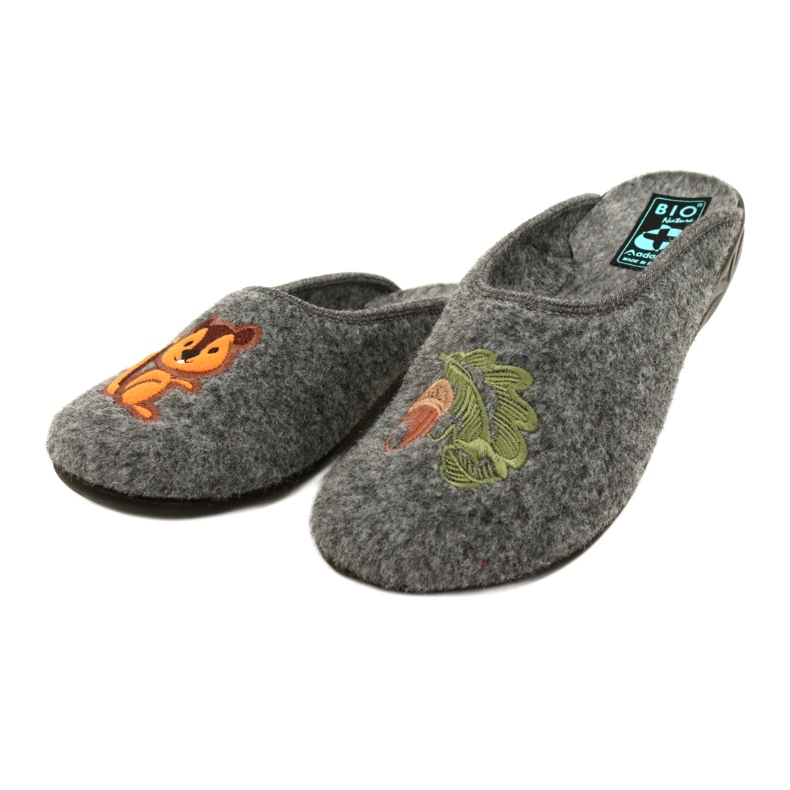 Gray Felt Slippers Adanex 27858 Sara Wiewióra I Orzeszek grey 3 Gray Felt Slippers Adanex 27858 Sara Wiewióra I Orzeszek grey 3