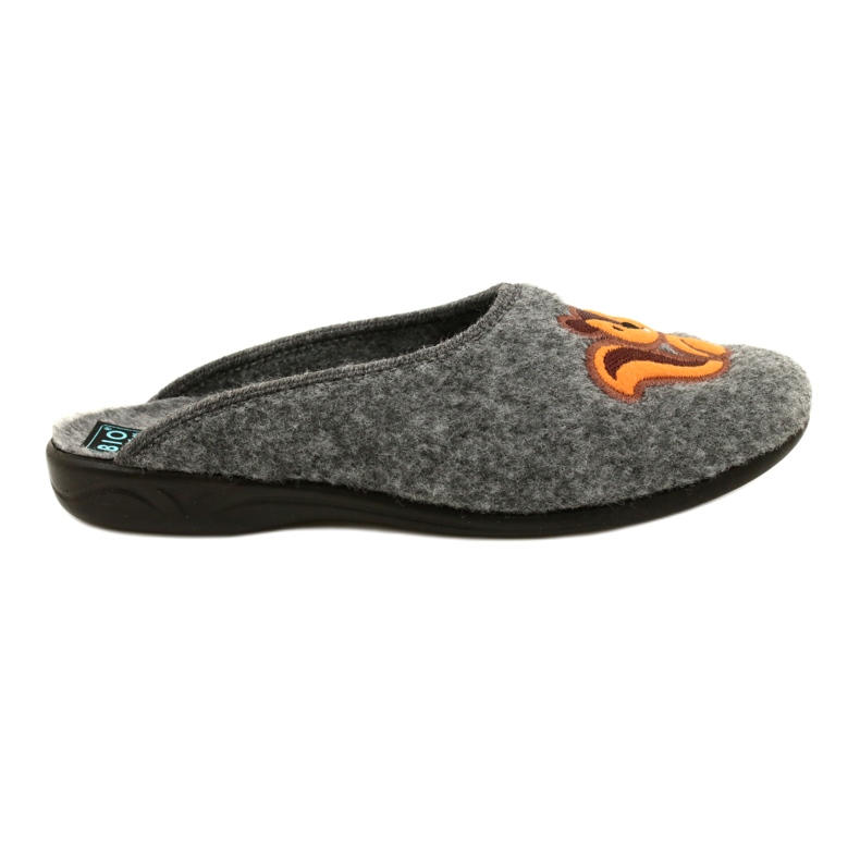 Gray Felt Slippers Adanex 27858 Sara Wiewióra I Orzeszek grey 1 Gray Felt Slippers Adanex 27858 Sara Wiewióra I Orzeszek grey 1