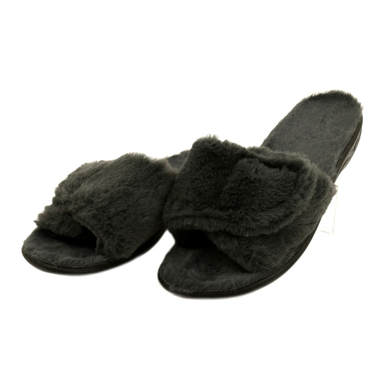 Adanex women's slippers 27914 sara fur gray grey 3 Adanex women's slippers 27914 sara fur gray grey 3