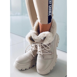 Jarl Beige women's snow boots 2