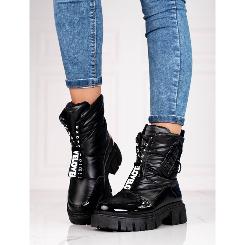 Women's Shelovet insulated black bags 1 Women's Shelovet insulated black bags 1