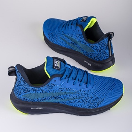 Light men's sports shoes DK blue 2