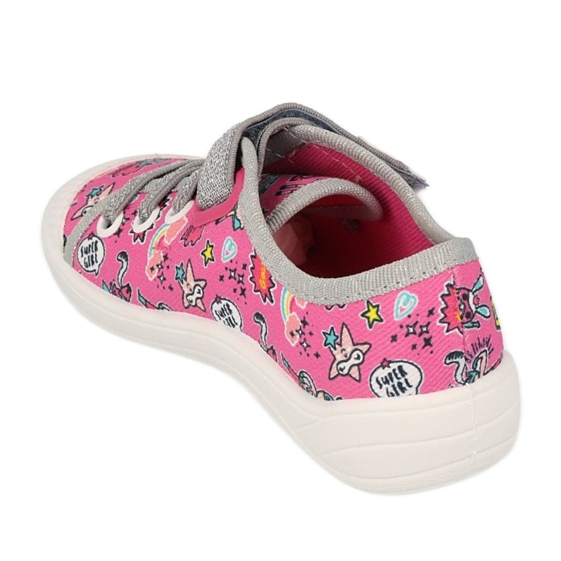 Befado children's shoes 251X188 pink grey 2