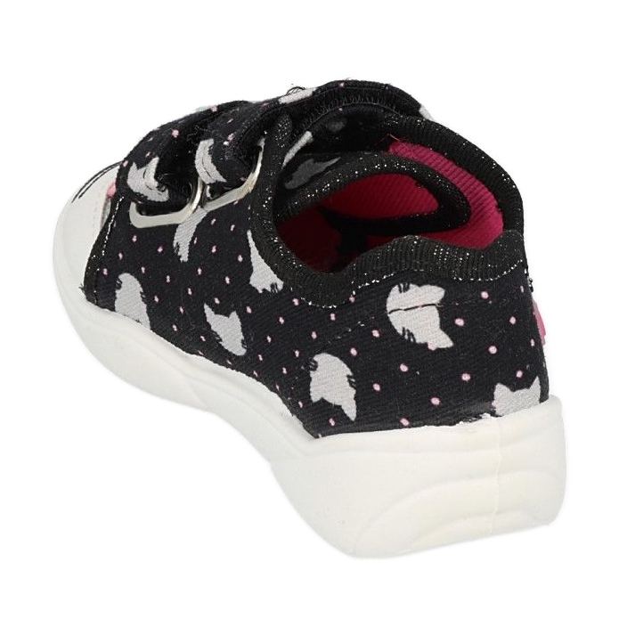 Befado children's shoes 907P151 black pink 2