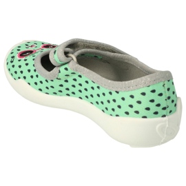 Befado children's shoes 114X484 grey green 1