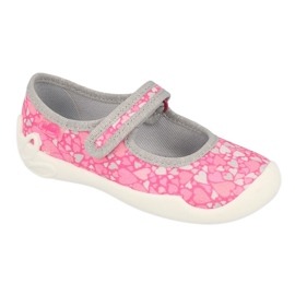 Befado children's shoes 114Y476 pink grey 1