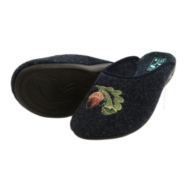 Adanex 27859 Felt Slippers Squirrel and Peanut blue 5