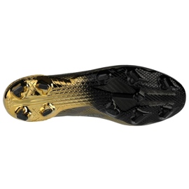 Adidas X Ghosted + Fg M FX9098 football boots black golden golden 3