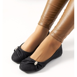 Women's black ballerinas from Tonia 1