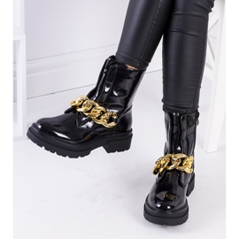 BM Goldenleaf black boots 2