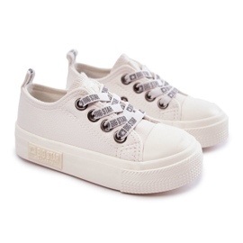 Children's Leather Sneakers Big Star KK374060 White 1