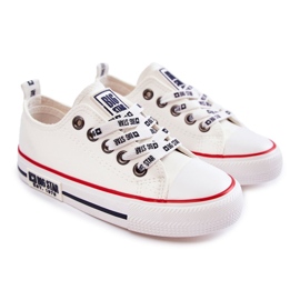 Children's Leather Sneakers Big Star KK374038 White 1