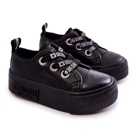 Children's Leather Sneakers Big Star KK374059 Black 1 Children's Leather Sneakers Big Star KK374059 Black 1