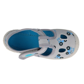 Befado children's shoes 533P016 blue grey 3