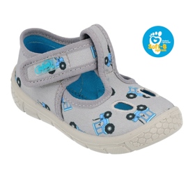 Befado children's shoes 533P016 blue grey 4