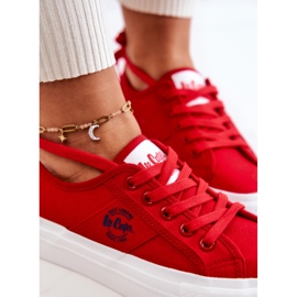 Lee Cooper LCW-22-31-0834L Red Sneakers 3