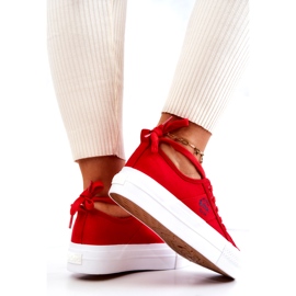 Lee Cooper LCW-22-31-0834L Red Sneakers 2 Lee Cooper LCW-22-31-0834L Red Sneakers 2