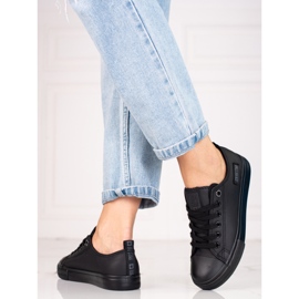 Women's Big Star KK274011 sneakers black 1