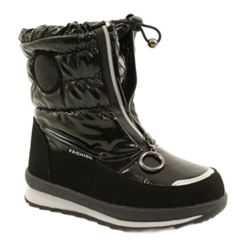 Snow boots for children Miss Evento 21DZ23-4324 Black 9