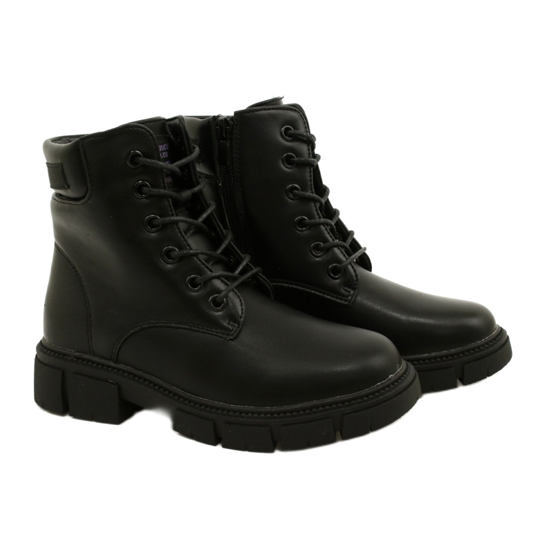 American Club American High Workers Warm Boots black 4