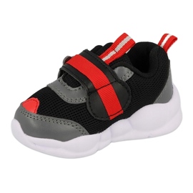 Befado children's shoes 516P096 black red 1 Befado children's shoes 516P096 black red 1
