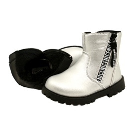 Silver boots for girls miss 22dz23-5268 5 Silver boots for girls miss 22dz23-5268 5