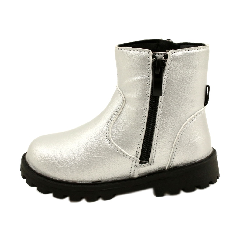 Silver boots for girls miss 22dz23-5268 1 Silver boots for girls miss 22dz23-5268 1