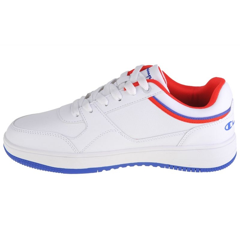 Champion Rebound Low M S21905-CHA-WW007 shoes white red - KeeShoes