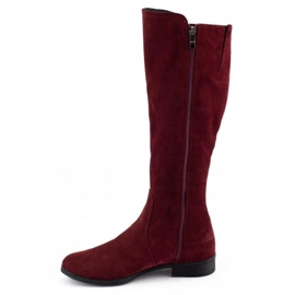 Olivier Fashionable boots Klara burgundy red 1 Olivier Fashionable boots Klara burgundy red 1