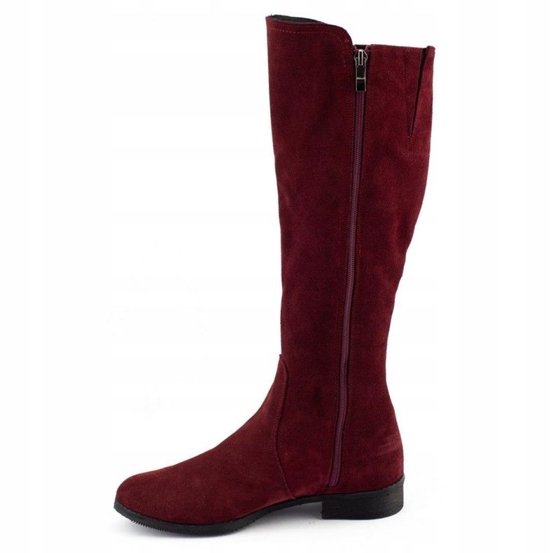 Olivier Fashionable boots Klara burgundy red 1 Olivier Fashionable boots Klara burgundy red 1