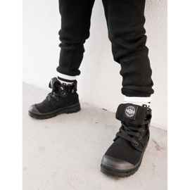 PA1 Children's High-top Sneakers Black Tobby 1
