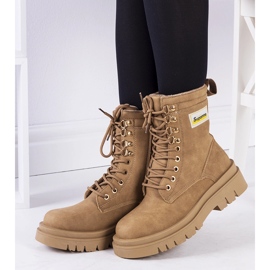 Cofer matte beige boots 1