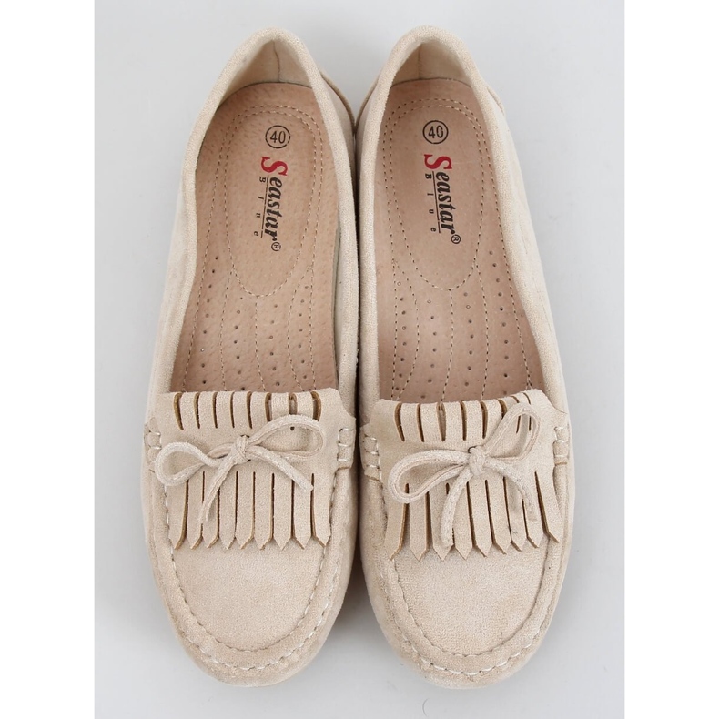 BM Women's loafers Stacie Beige 1