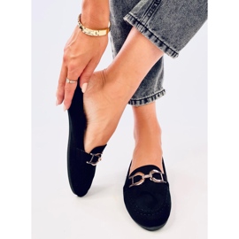 Catalina Black women's loafers 1