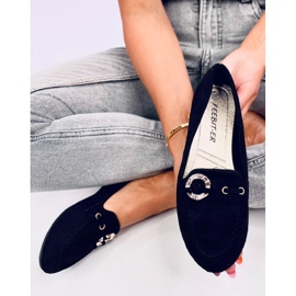 Arun Black women's loafers 1