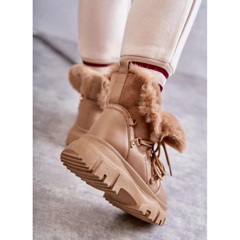 Warm Boots Dark beige Charles 1