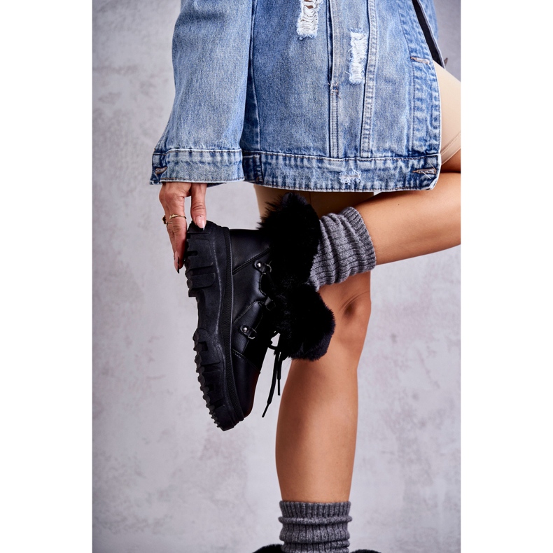 Black Charles Black Warm Boots 2