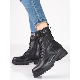 Ladies' black bags with a decorative Shelovet zipper 2