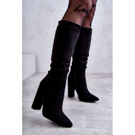 Classic Suede Black Tressa Boots 1
