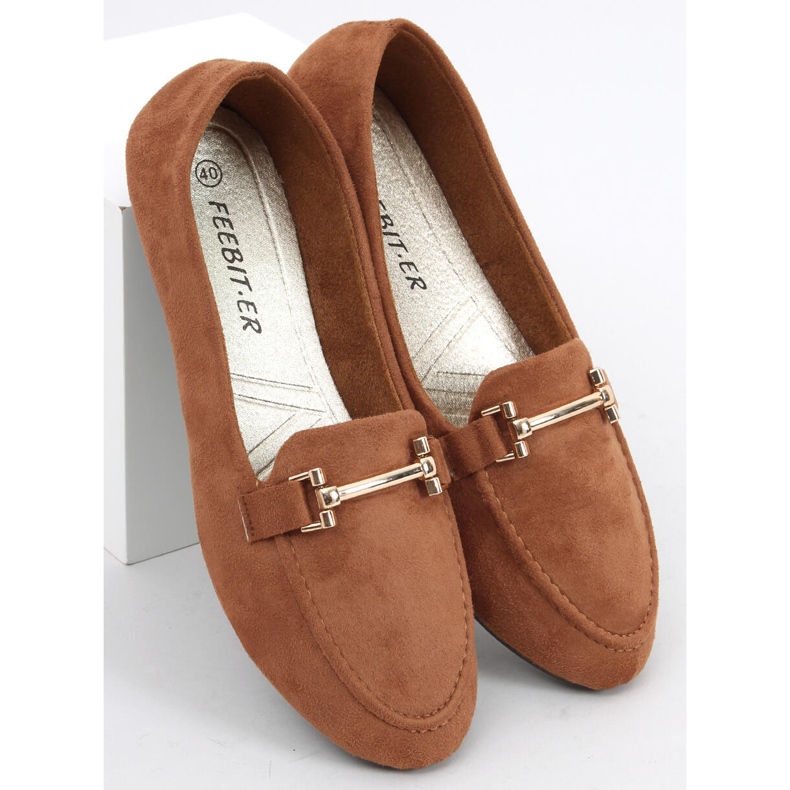 Kubra Camel women's loafers brown 2