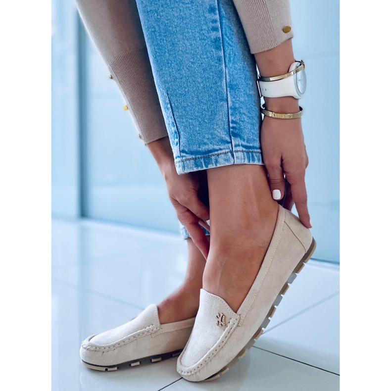 PA1 Women's Sekue Beige loafers 1 PA1 Women's Sekue Beige loafers 1