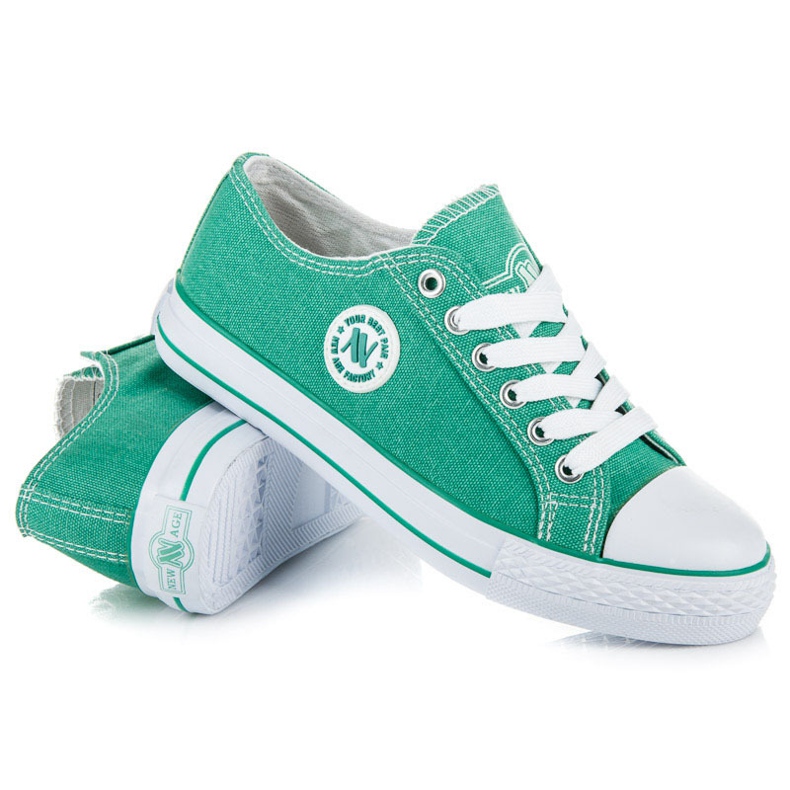 New Age sneakers green 1