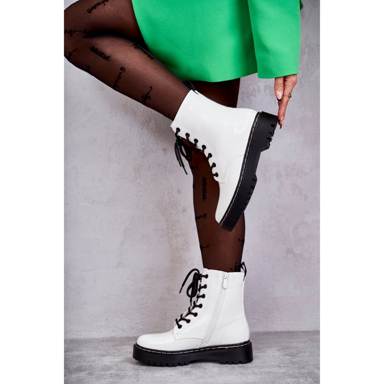 S.Barski Women's Boots White Kognito 1 S.Barski Women's Boots White Kognito 1