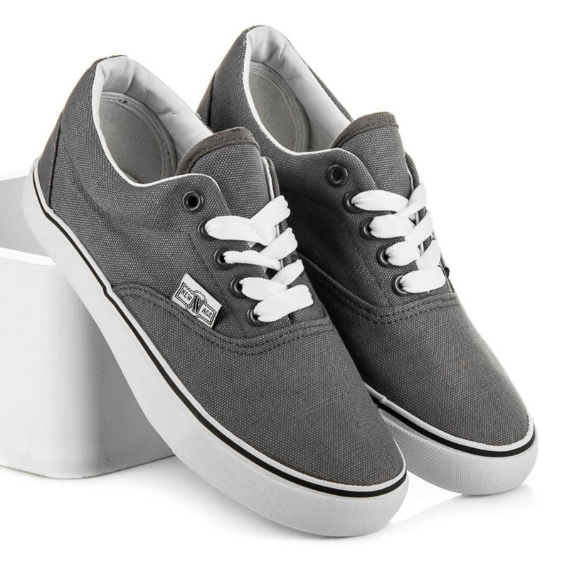New Age Trainers grey 1