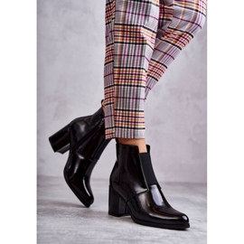 PL4 Classic Lacquered Boots La.Fi 260035B-LA Black 1