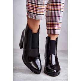 PL4 Classic Lacquered Boots La.Fi 260035B-LA Black 2