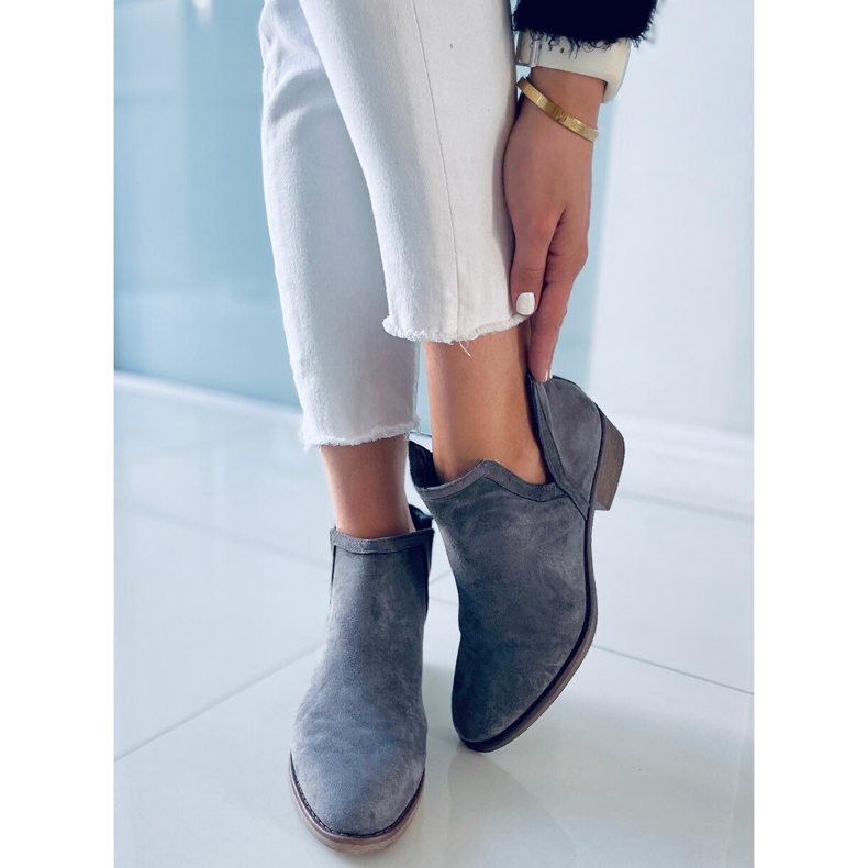 Women's Ailee Gray boots grey 1