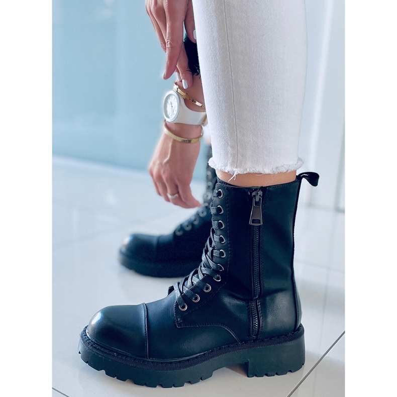 Military boots Lauper Black 1 Military boots Lauper Black 1