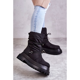 FS1 Women's Snow Boots On The Black Lilou Platform 1