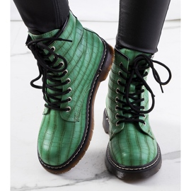 Green women's boots by Norte 1